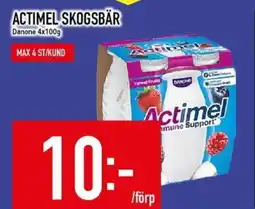 Matdax Danone Actimel skogsbär erbjuda
