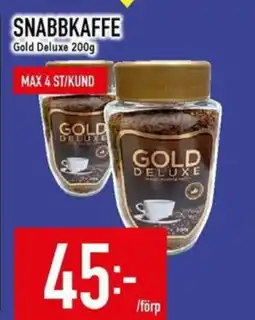Matdax Gold Deluxe Snabbkaffe erbjuda