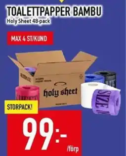 Matdax Toalettpapper bambu erbjuda