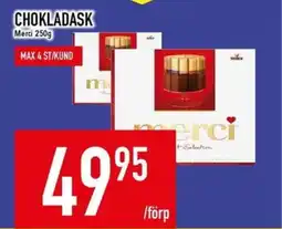 Matdax Merci Chokladask erbjuda