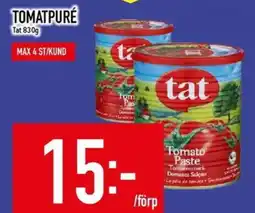 Matdax Tat Tomatpuré erbjuda