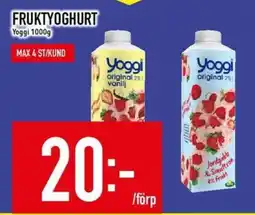 Matdax Yoggi Fruktyoghurt erbjuda