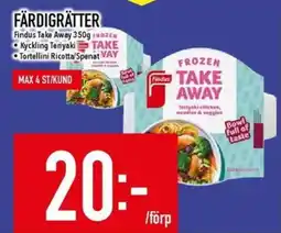 Matdax Findus Färdigrätter erbjuda