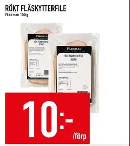 Matdax Fåddman Rökt fläskytterfile erbjuda