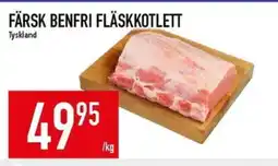 Matdax Färsk benfri fläskkotlett erbjuda