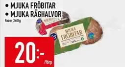 Matdax Fazer Mjuka fröbitar • Mjuka råghalvor erbjuda