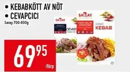 Matdax Saray Kebabkött av nöt • Cevapcici erbjuda