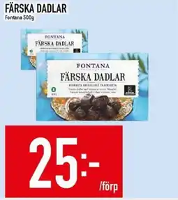 Matdax Fontana Färska dadlar erbjuda