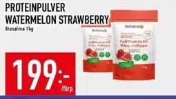 Matdax Biosalma Proteinpulver watermelon strawberry erbjuda