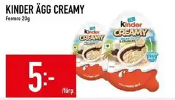 Matdax Ferrero Kinder ägg creamy erbjuda