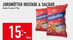 Matdax Exotic Snacks Jordnötter rostade & saltade erbjuda