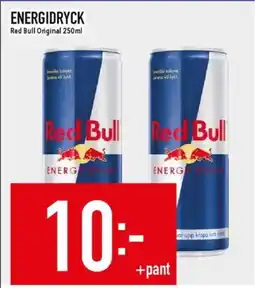 Matdax Red Bull Energidryck erbjuda