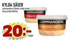 Matdax Lohmanders Kylda såser erbjuda
