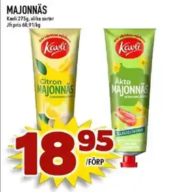Matdax Kavli Majonnäs erbjuda