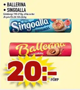 Matdax Göteborgs Ballerina • singoalla erbjuda