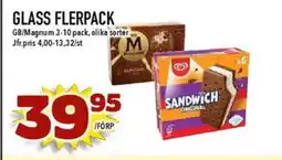 Matdax GB/Magnum Glass flerpack erbjuda