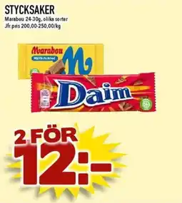 Matdax Marabou Stycksaker erbjuda