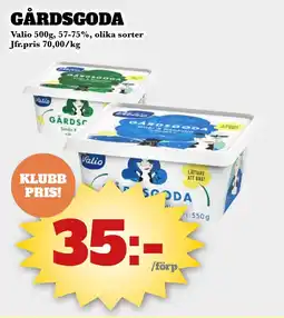 Bonum Matmarknad Valio Gårdsgoda erbjuda