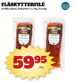 Bonum Matmarknad Fläskytterfilé erbjuda