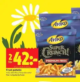 ICA Kvantum AVIKO Fryst potatis erbjuda