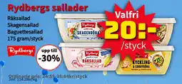 Extra Mjällby Stormarknad RYDBERGS Sallader erbjuda