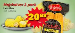 Extra Mjällby Stormarknad Majskolvar 2-pack erbjuda
