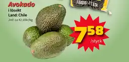 Extra Mjällby Stormarknad Avokado erbjuda