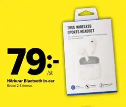 Coop Extra Hörlurar Bluetooth In-ear erbjuda