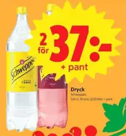ICA Supermarket Dryck Schweppes erbjuda