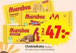 ICA Supermarket Chokladkaka Marabou erbjuda