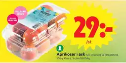 ICA Supermarket Aprikoser i ask erbjuda