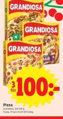 ICA Supermarket Pizza erbjuda