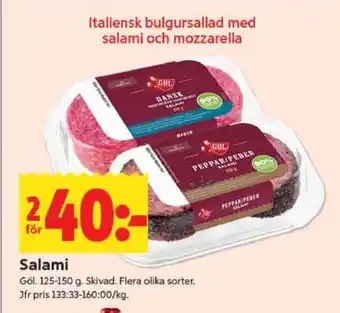 ICA Supermarket Salami erbjuda