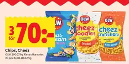 ICA Supermarket Chips, Cheez erbjuda