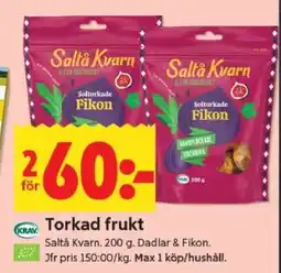 ICA Supermarket Torkad frukt erbjuda