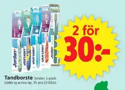 ICA Supermarket Tandborste Jordan erbjuda
