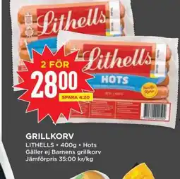 Willys Grillkorv erbjuda