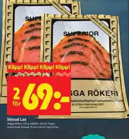 ICA Supermarket SKIVAD LAX erbjuda