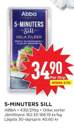 Willys 5-minuters sill erbjuda