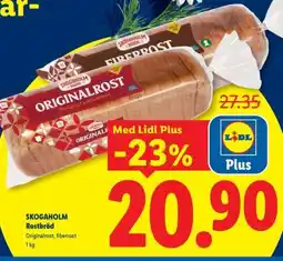 Lidl Skogaholm rostbröd erbjuda