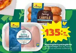 Stora Coop Kycklingfilé/kycklinglårfilé erbjuda