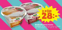 Stora Coop SMAKSATT CRÈME FRAICHE erbjuda