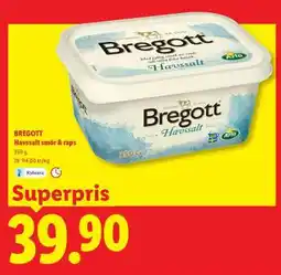 Lidl Bregott Havssalt smör & raps erbjuda
