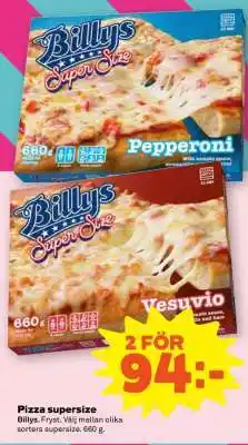 Stora Coop Pizza supersize erbjuda