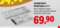 Lidl SILVERCREST Multirivjärn, 4-i-1 erbjuda