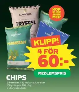 Stora Coop CHIPS erbjuda