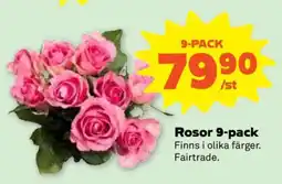 Stora Coop ROSOR 9-PACK erbjuda