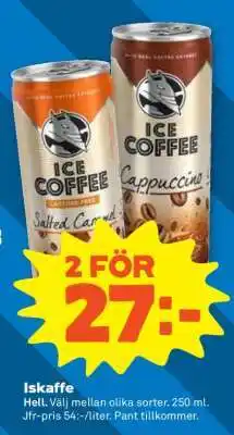 Stora Coop Iskaffe erbjuda