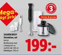 Lidl SILVERCREST Stavmixer, set erbjuda