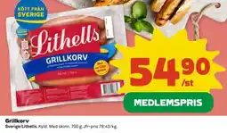Coop Grillkorv erbjuda